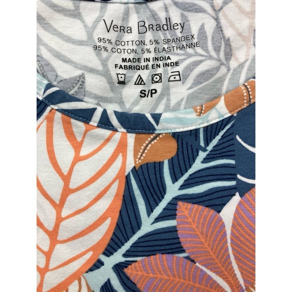 Vera Bradley palm floral night gown - Picture 2 of 5